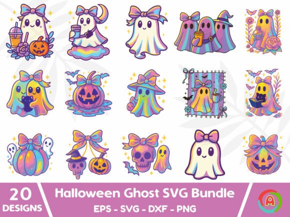 Halloween Ghost SVG Bundle: A Designer's Toolkit for Spooky Season