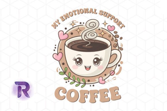 My Emotional Support Coffee PNG: Your Creative Sidekick