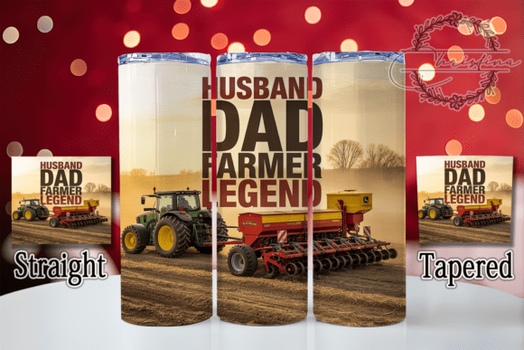 Rugged Roots Farmer Dad Tumbler: Rustic Design for Modern Creators