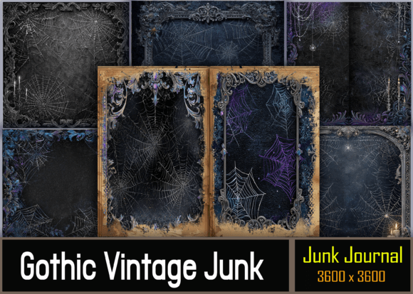 Understanding the Gothic Vintage Junk Journal Background